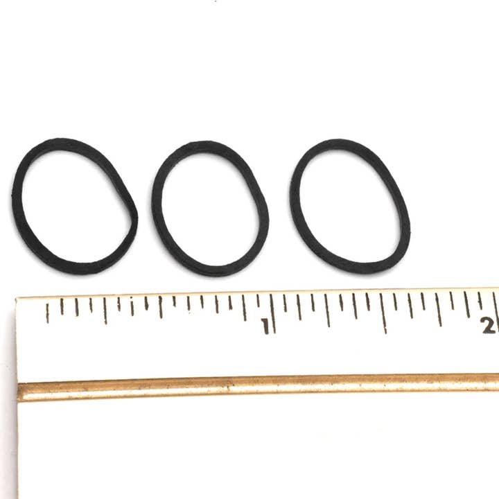 KT Supply – wholesale Hårsnoddar – Dam – Hårgummiband Svart, Förpackning med 500
