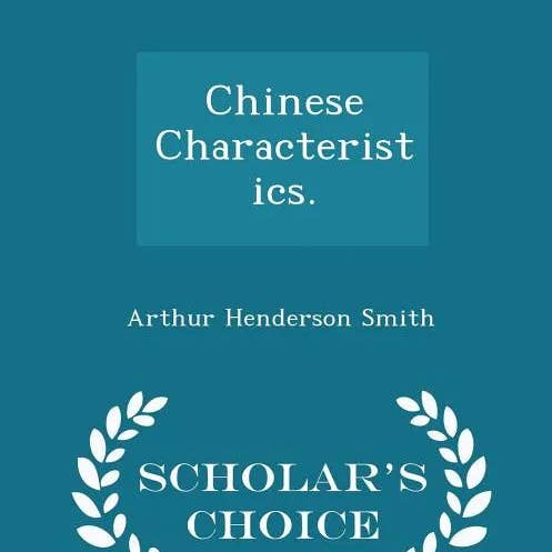 Books by splitShops - Wholesale Book - Adult - Chinese Characteristics. - Scholar's Choice Edition - Paperback
