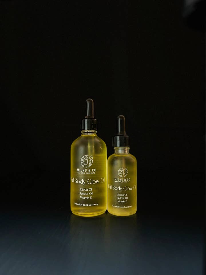 Full Body Glow Oil for wholesale by Milru & co