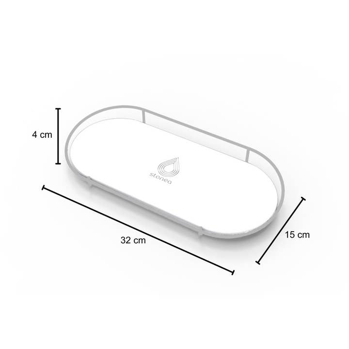 moonstone - Vente Boîte de rangement pour maquillage - Plateau de maquillage Makea en diatomite noire et topaz11