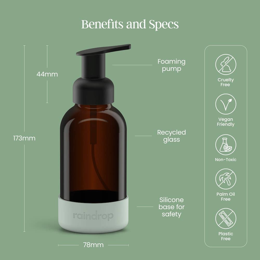 Raindrop Clean - Wholesale Hand Soap/Wash - Plastic-Free Foaming Hand Soap Starter Pack6
