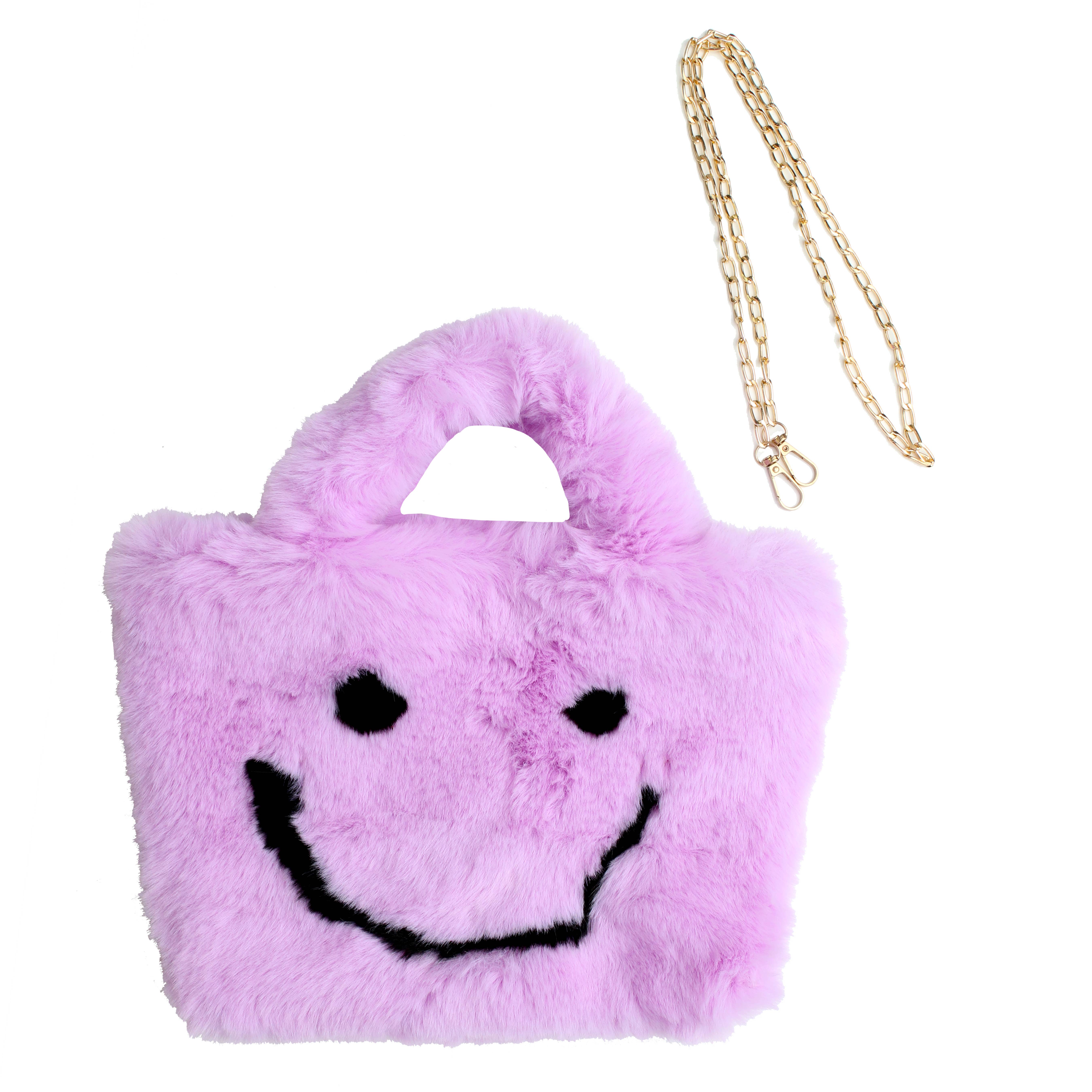 Sparkle Sisters by Couture Clips - Vendita all'ingrosso Borsa tote - Bambini - Borsa Faux Fur con Sorriso11