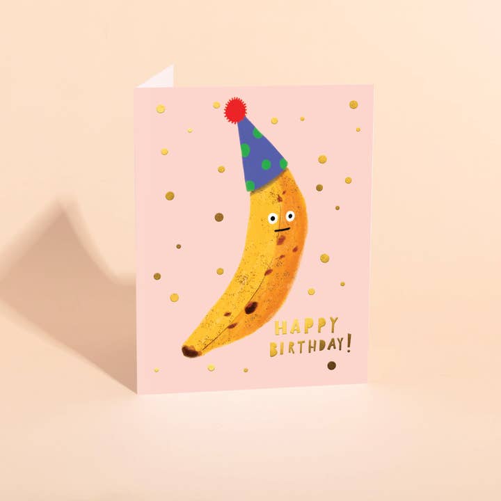 BANANA GUY - Birthday Card for wholesale by Carolyn Suzuki