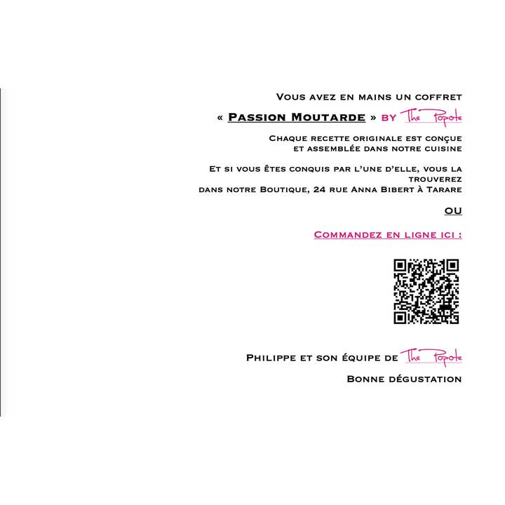 The Popote - Wholesale Mustard - MUSTARD box by The Popote4