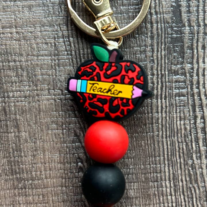 JILLIAN INK LLC - Wholesale Keychain - Women's - Teacher Focal Bead Small Keychain or Bag Charm7