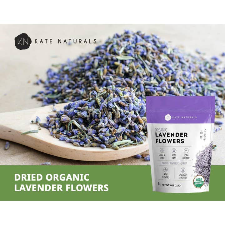 Kate Naturals - Vendita all'ingrosso Verdure essiccate/disidratate - Fiori di lavanda secchi biologici
