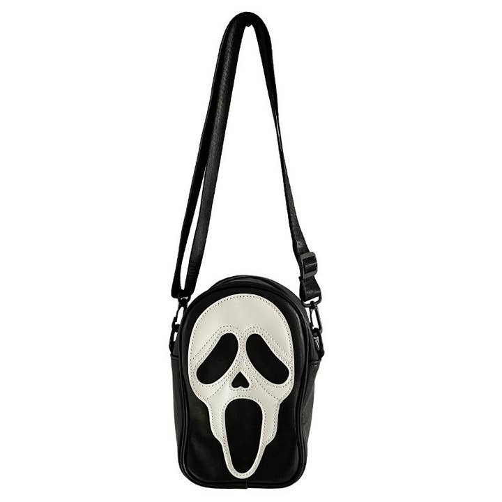 SALINA TRADING INC - Wholesale Crossbody Bag - Women's - Gothic Women Fashion Funny Ghost Skull Messenger Bag4