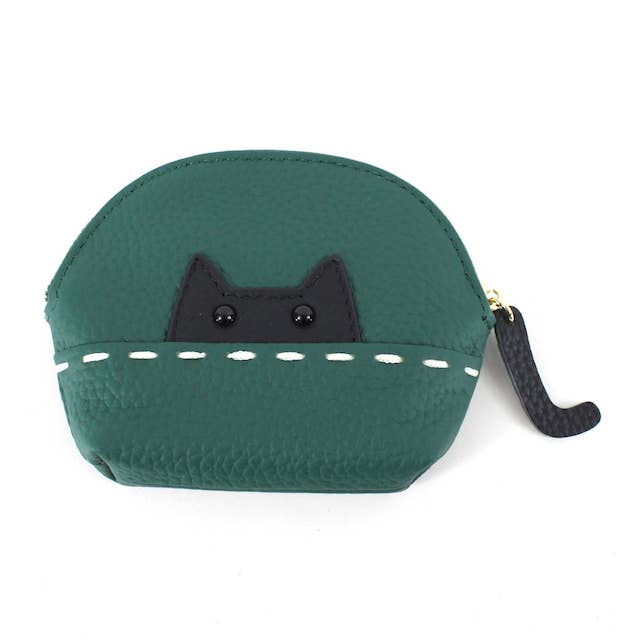 Pretty Persuasions - Venta al por mayor Monedero - Mujer - Monedero de piel con forma de gatito PL24015 con llavero3