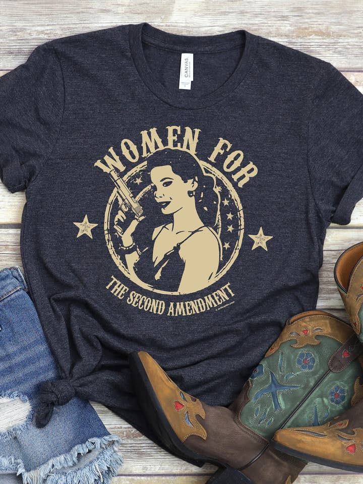 2nd Amendment T-Shirt, Women For the Second Tee Shirt and other Purchase Wholesale 2nd amendment. Free Returns & Net 60 Terms on Faire trending on Faire.