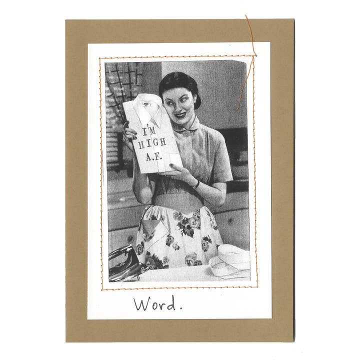 "Word." for wholesale by Visual Treats