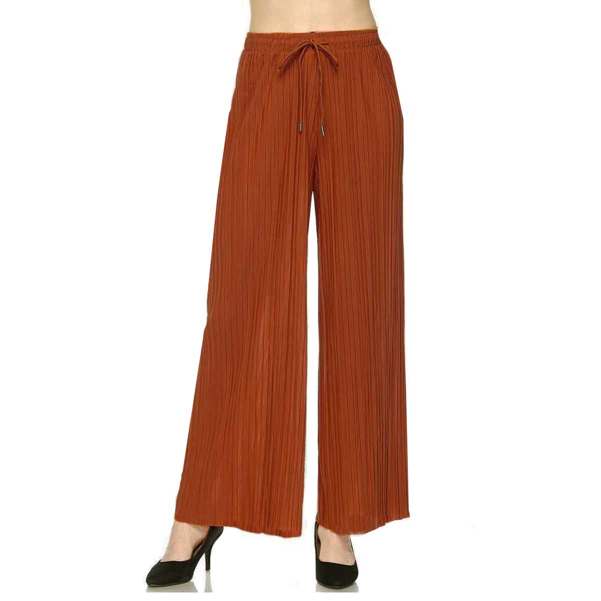 The Magic Scarf Company - Wholesale Pants - Women's - 902T - Pleated (No Hem) Twill Pants5