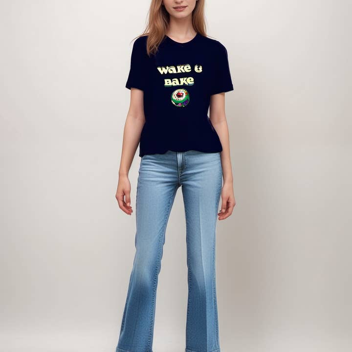 T Shirt Wake & Bake for wholesale by Wittbizz Snacks