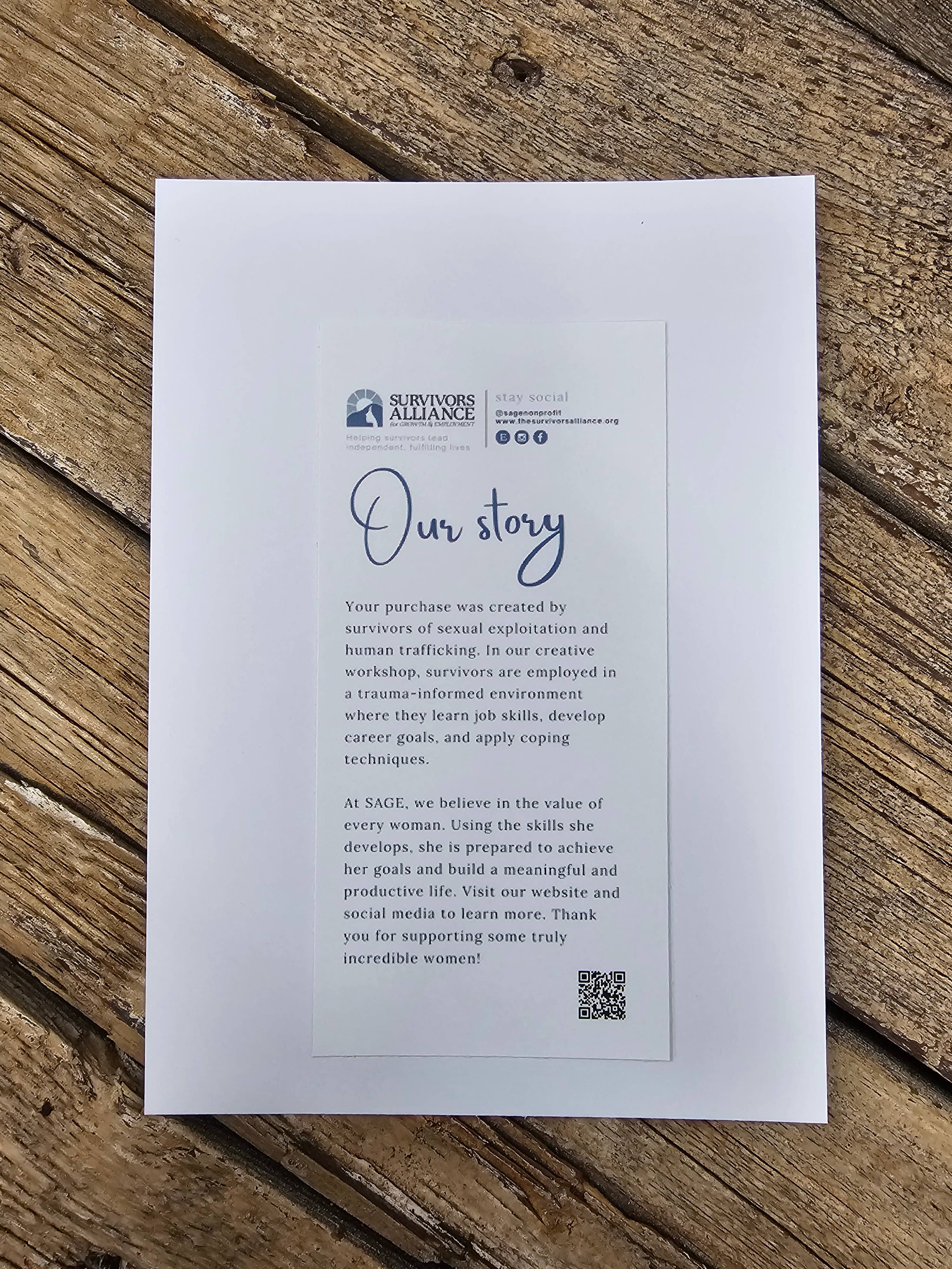 Survivors Alliance for Growth and Employment - Wholesale Art Print - Sunset Cross Watercolor Prints -Set of 23