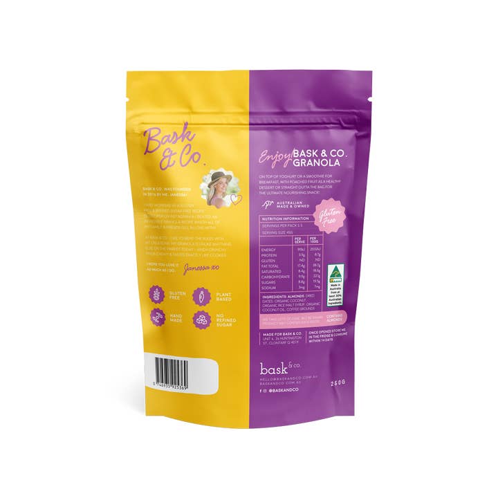Bask and Co - Wholesale Granola - Caramel Coffee Gluten Free Granola1