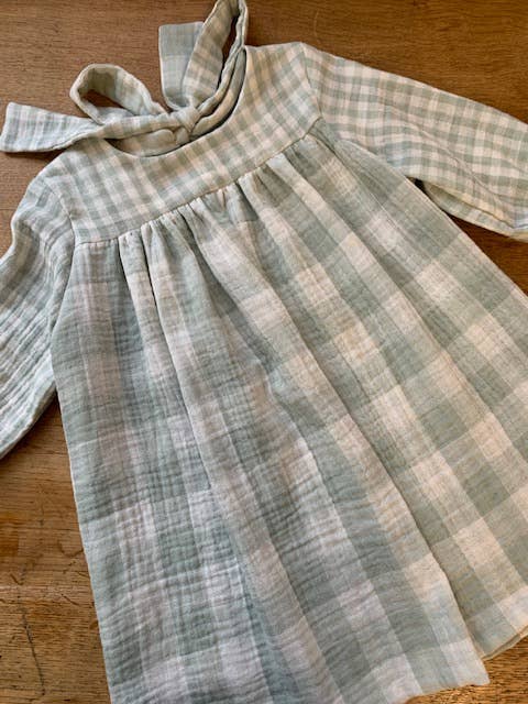 Two Stitches Patterns - Venta al por mayor Kits de costura - Patrón de vestido smock Zara para ropa infantil4