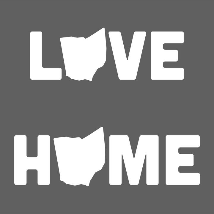 Ohio LYH Classic vit dekal för wholesale av Great Lakes Proud