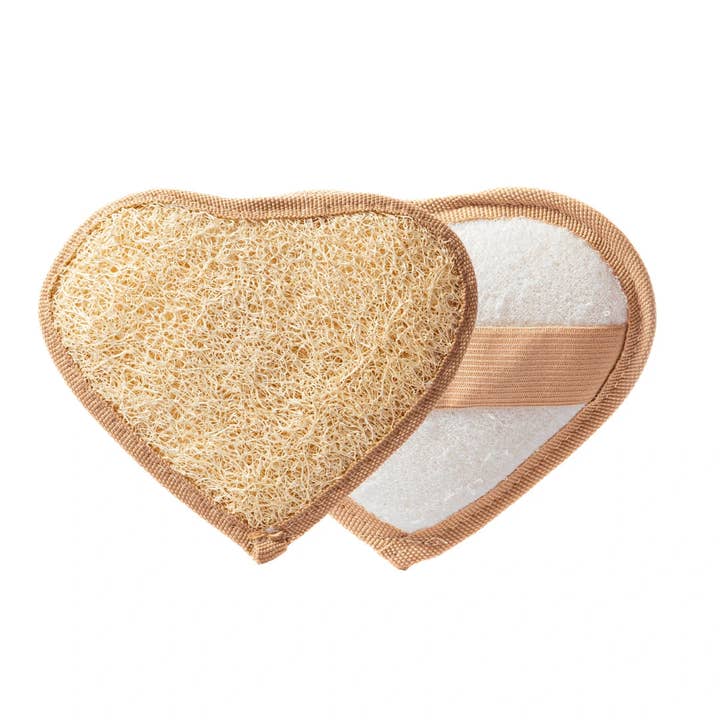 LoofahCœur - Éponge corporelle en forme de cœur - Éponge Loofah pour la vente par Loofahcrafts