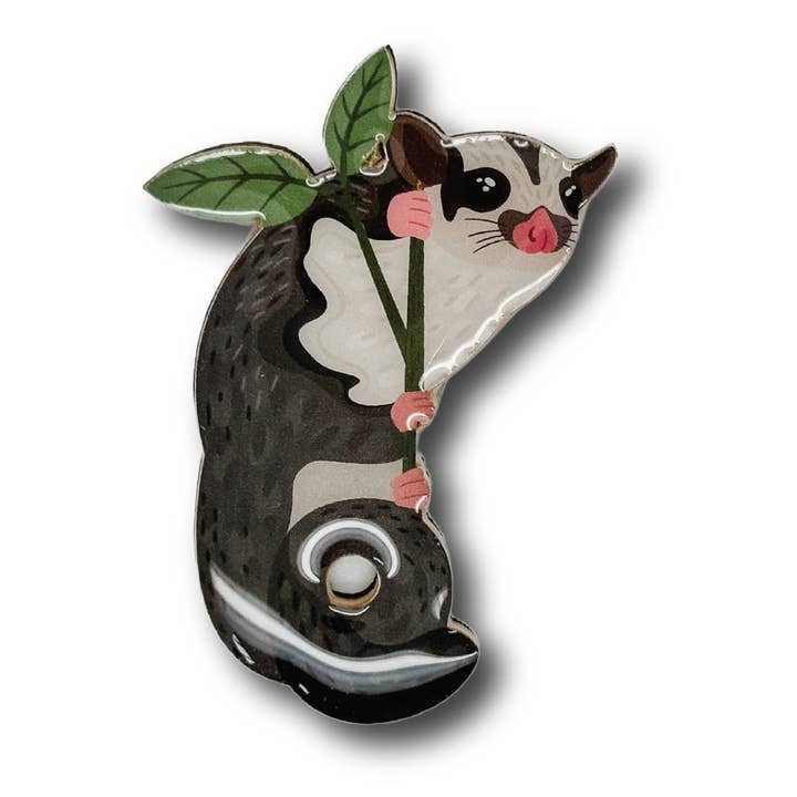 Sugar Glider Brooch for wholesale by Selatan