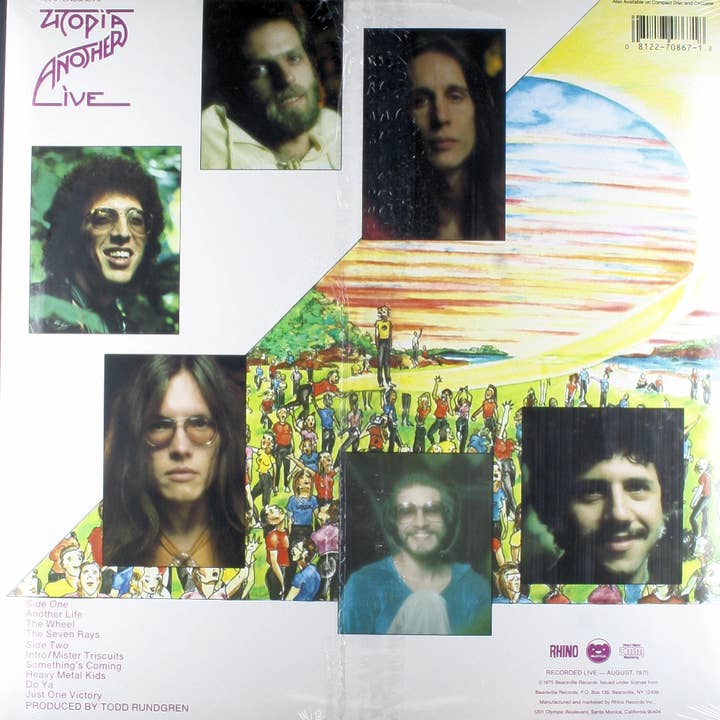 Square Deal Recordings & Supplies - Wholesale Music CD/Vinyl - Vinyl - Sealed 12" LP - Utopia - Another Live