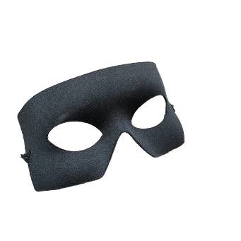 Black Unique Hero Eye Mask for wholesale by Caufield's Novelty