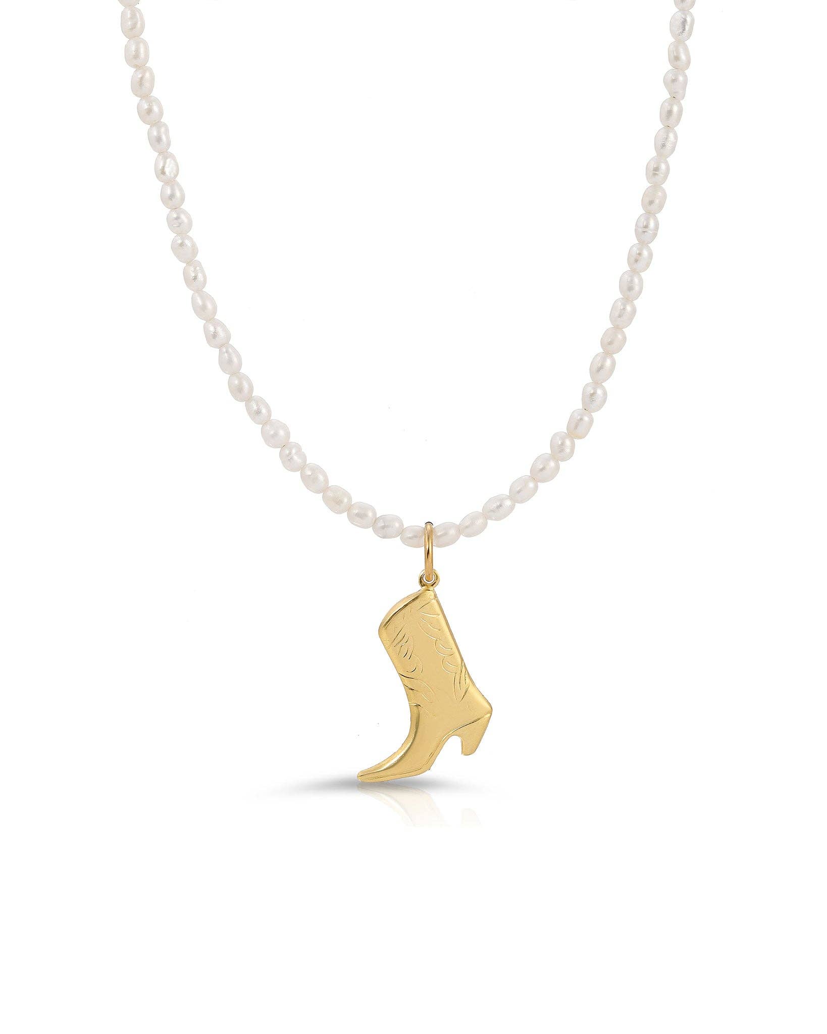 Jūratė Los Angeles - Wholesale Pendant/Charm Necklace - Howdy Darlin - Pearl0