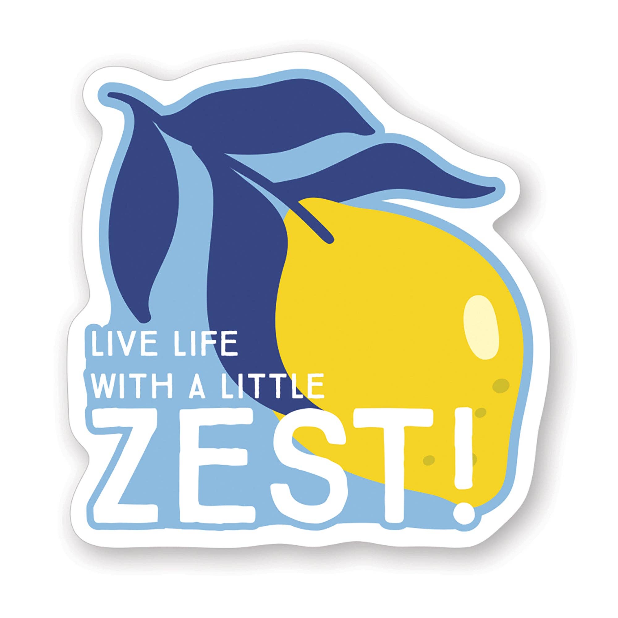 Sincere Surroundings – wholesale Sticker – Life With Zest Lemon - Stickers0