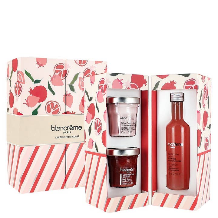 Blancreme Delice Essential Body Trio - Strawberry for wholesale by Blancrème Paris