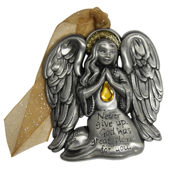 Gloria Duchin - Wholesale Ornament - Angel Vintage Pewter Ornament