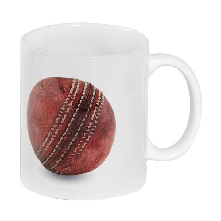 Old Cricket Ball Coffee Mug for wholesale by Sporting Nation