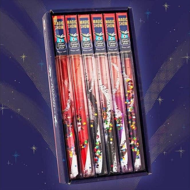 KIDDY-MOOV - Wholesale Toy Wand - Kids - Trendhaus Glitter Magic Wand Magic Show 22.5 cm 31
