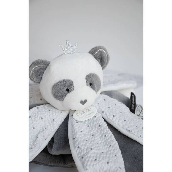 Doudou Et Compagnie - Wholesale Stuffed/Plush Toy - Kids & Baby - Dream Maker Panda Doudou Flower Petals