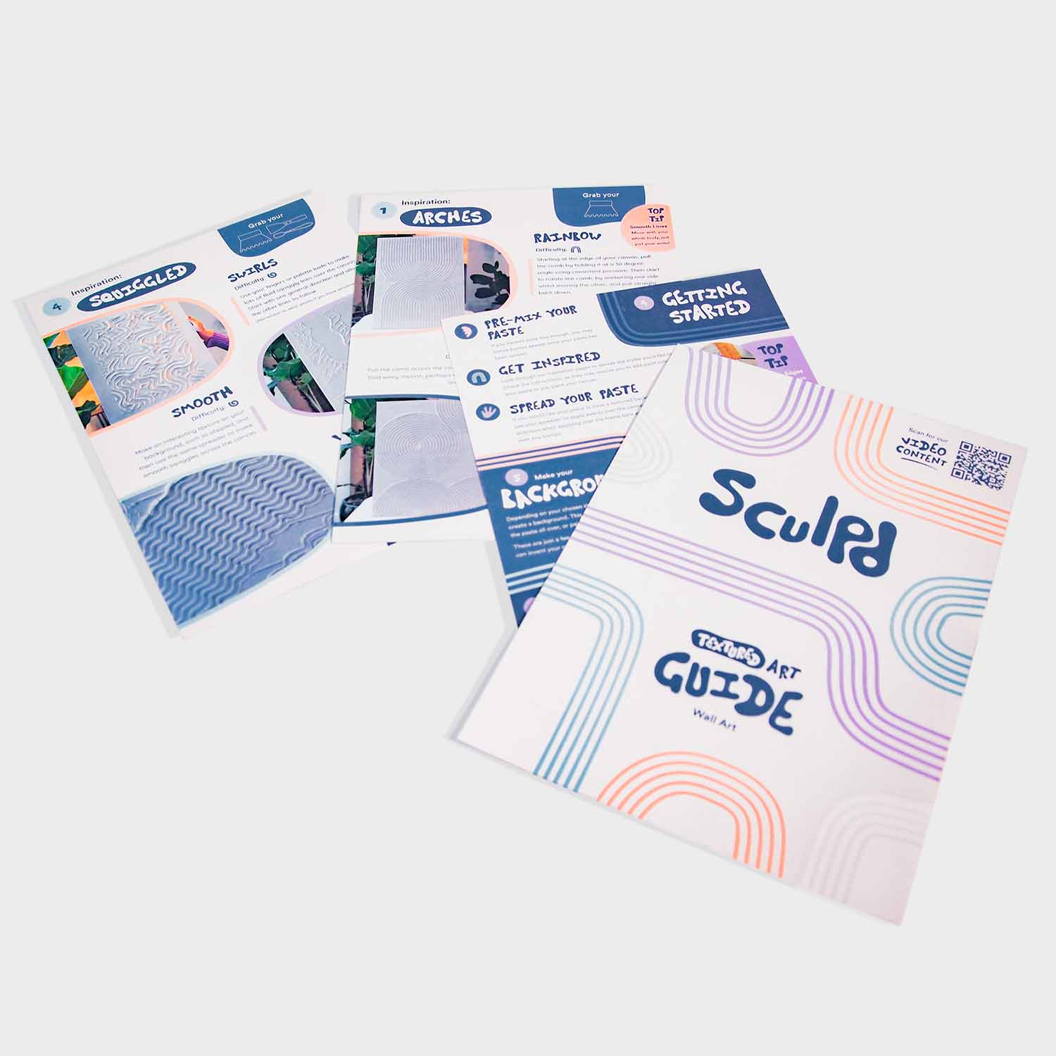 Sculpd US - Wholesale DIY Craft Kit - Textured Art Kit9