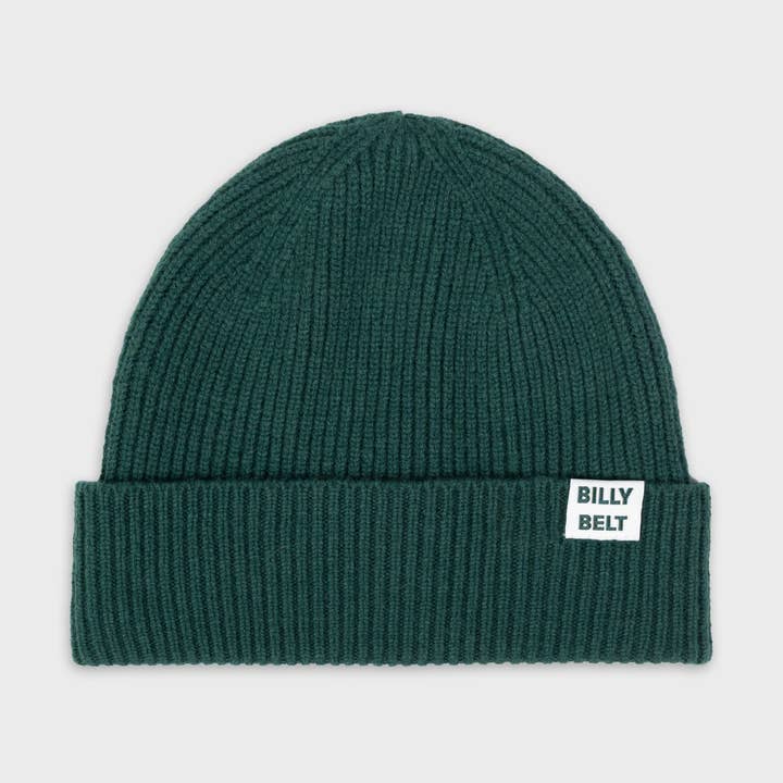 Wool beanie - Heather English green for wholesale by BILLYBELT