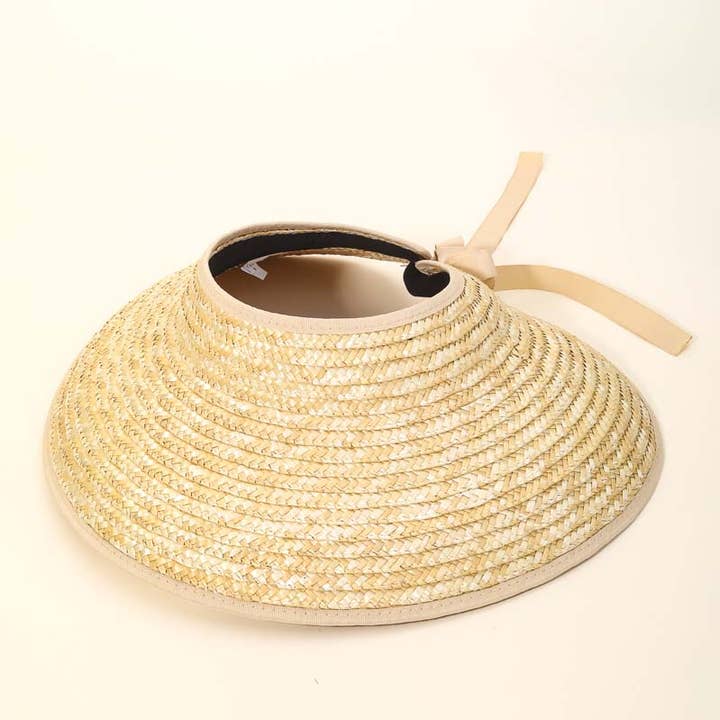 Anarchy Street – wholesale Visor – Women's – Straw Weave Fashion Visor Hat