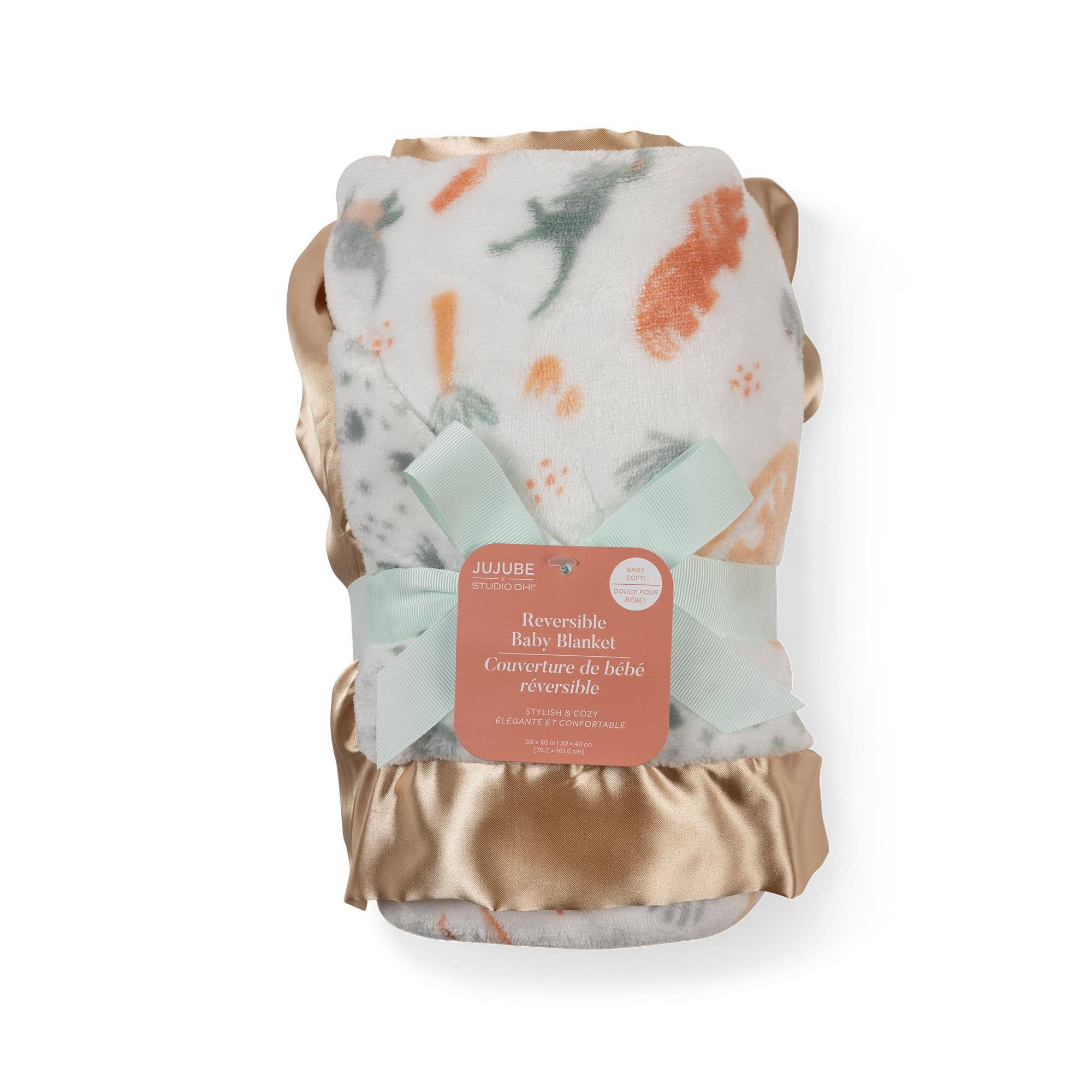 JuJuBe - Wholesale Bedding Blanket - Kids & Baby - Reversible Baby Blanket Roarsome1