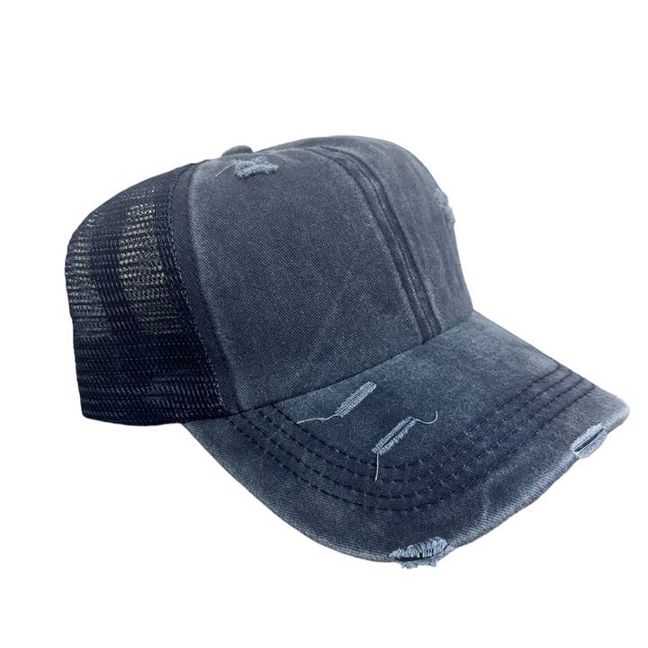 Designed To Flaunt - Wholesale Ponytail Cap - Women's - Kansas City VS Everybody Women's Criss Cross Hat