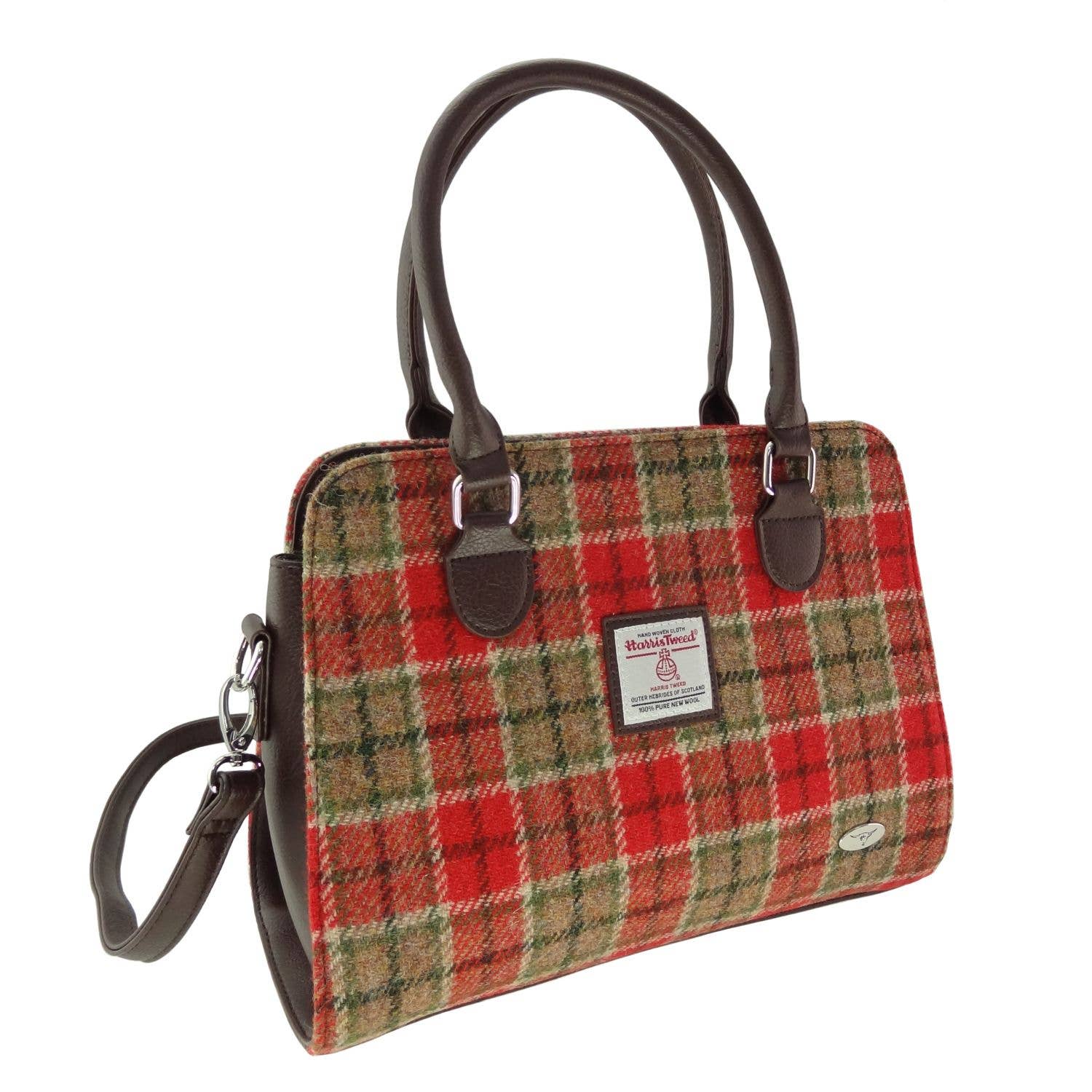 Glen Appin Of Scotland - Wholesale Tote Bag - Women's - LB1227 Harris Tweed 'Findhorn' Midi Tote Bag14
