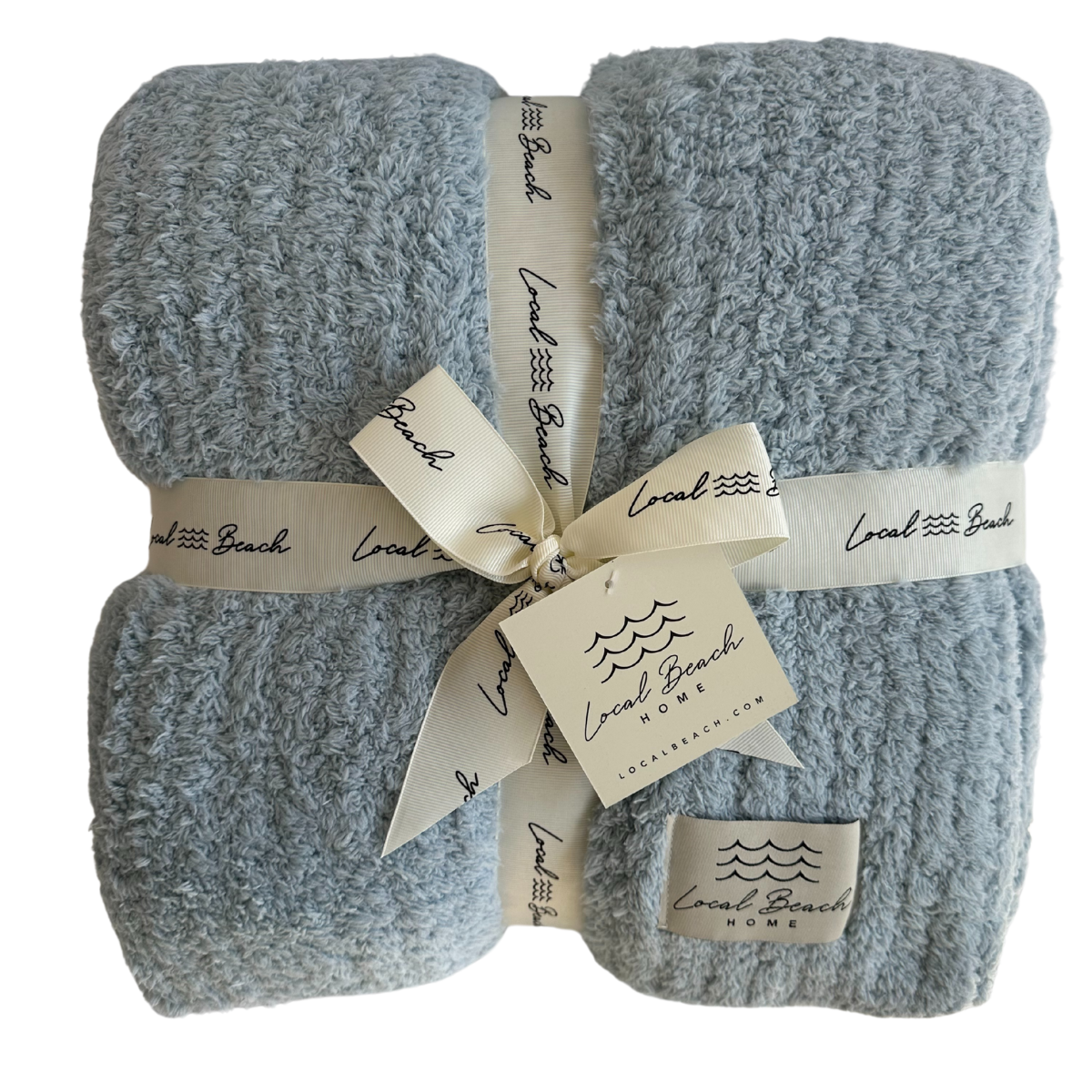 Local Beach - Wholesale Throw Blanket - Solid Ribbed Luxe Home Cozy Blanket6