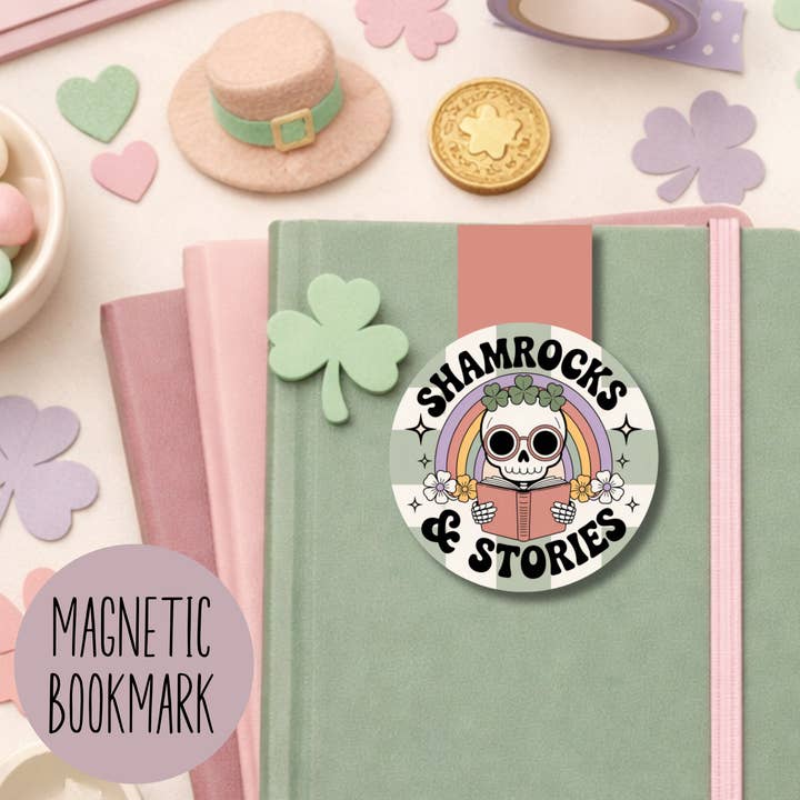 St. Patricks Day Magnetic Bookmark for wholesale by Auburn Row Design