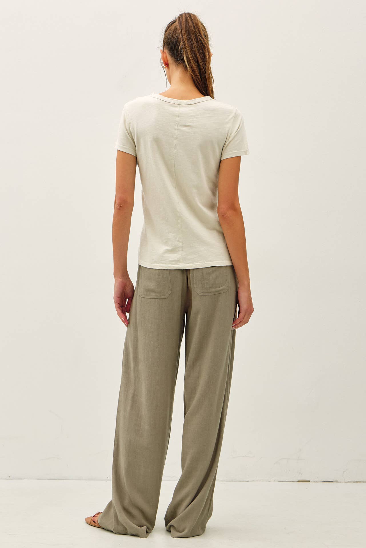 Be Cool - Wholesale T-Shirt - Women's - NEW COLOR-GARMENT DYED COTTON SLUB TEE26