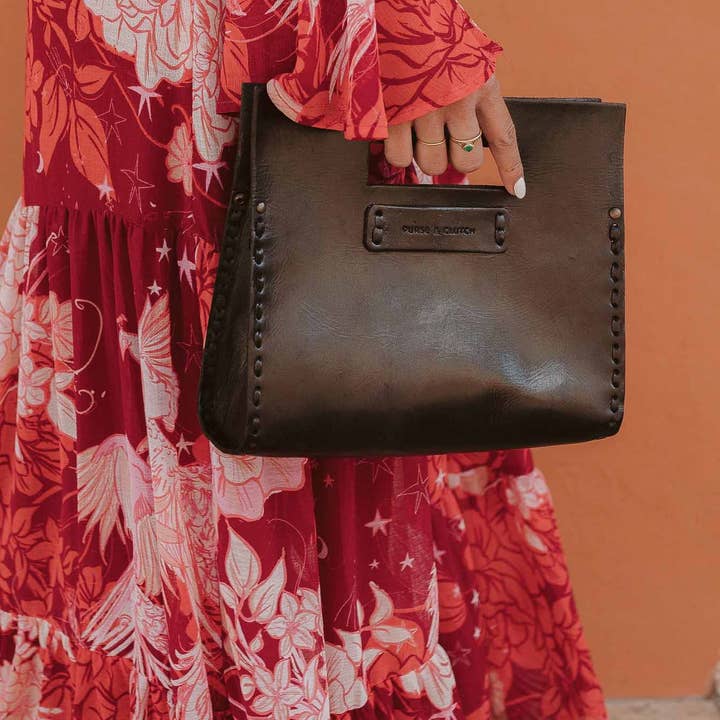 Purse & Clutch - Wholesale Clutch Bag - Women's - Everyday Leather Clutch Purse in Black2