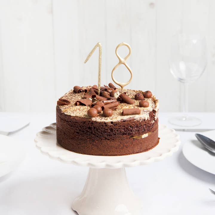 Talking Tables UK – wholesale Sparkler – Luxe Gold Number Sparklers Starter Set - Numbers 0-93