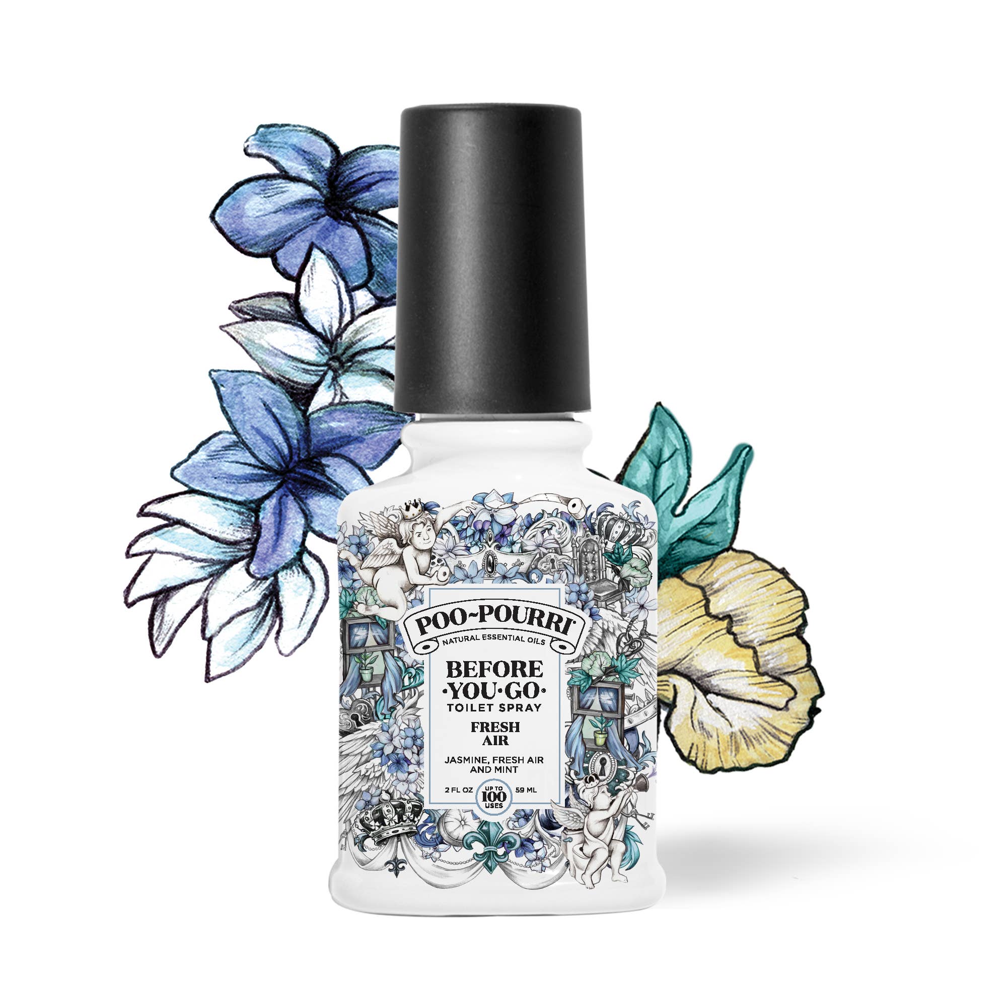 ~Pourri - Vente Désodorisant pour toilettes - Spray de toilette Poo~Pourri Fresh Air 2 oz4