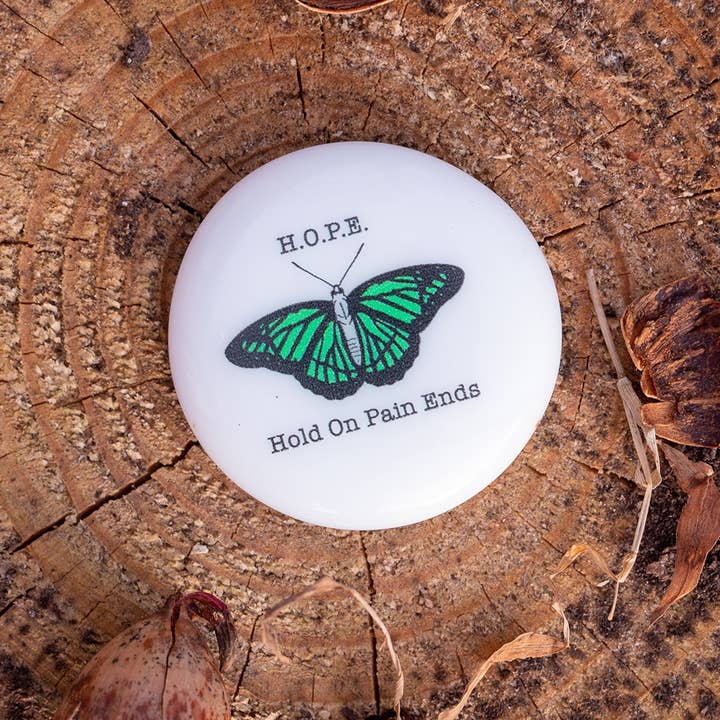 SHOPGIVECOURAGE - Wholesale Spiritual Stone/Crystal - Suicide Prevention Imprinted Word Stones