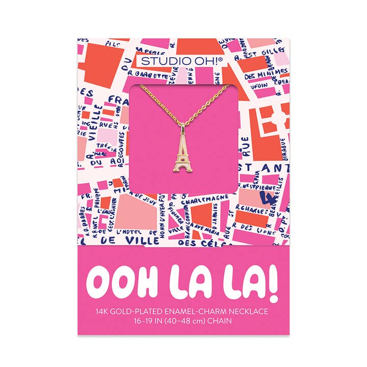 Ooh La La Good Day Necklace for wholesale by Studio Oh!