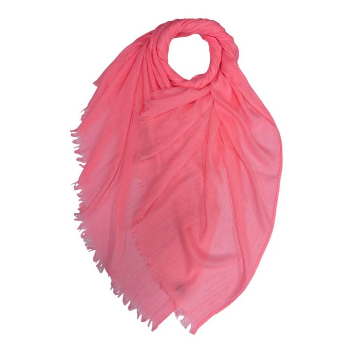 Lili Scarves (US Duty Free) – wholesale Scarf – Women's – Cotton Modal Blend Plain Scarf - 49 colours44