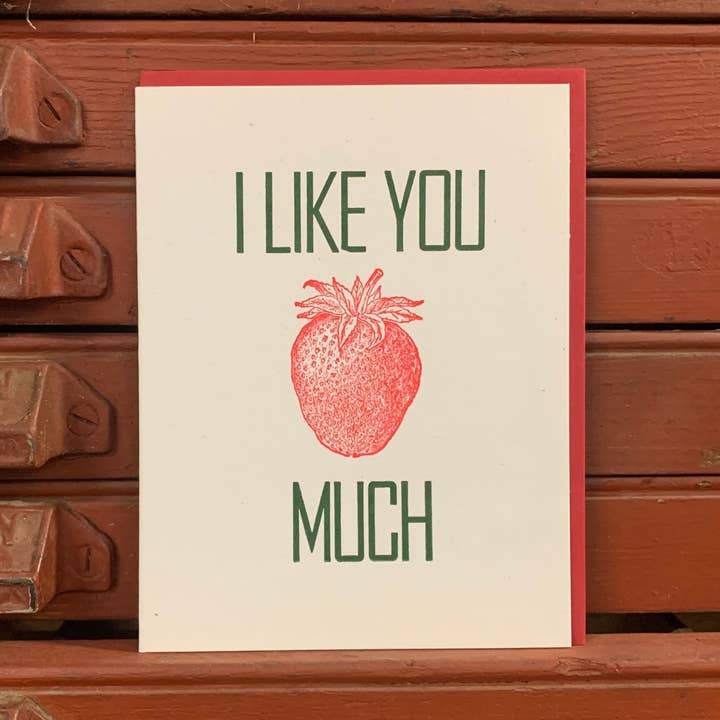 I Like You Berry Much for wholesale by The Red Door Press
