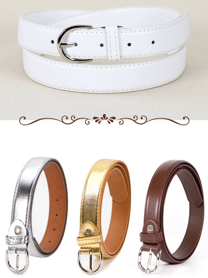 Women's Leather Belt-11 for wholesale by KC Factory