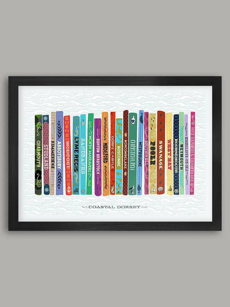 The Northern Line – wholesale Poster – Coastal Dorset - Poster Print