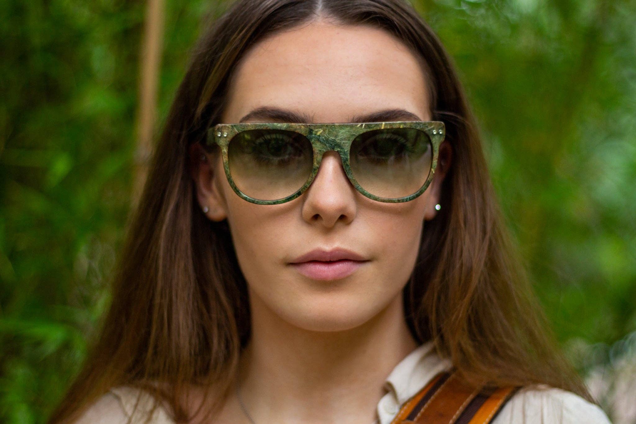 Hemp Eyewear - Wholesale Sunglasses - Unisex - GREEN Hemp lenses Sun Glasses 8000 BCE UV Handmade Eyewear4